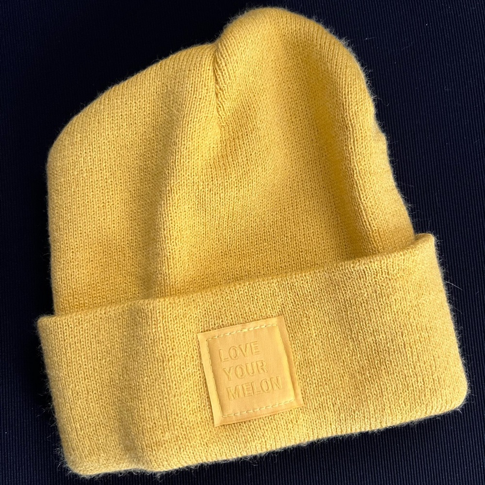 Love Your Melon Yellow Beanie